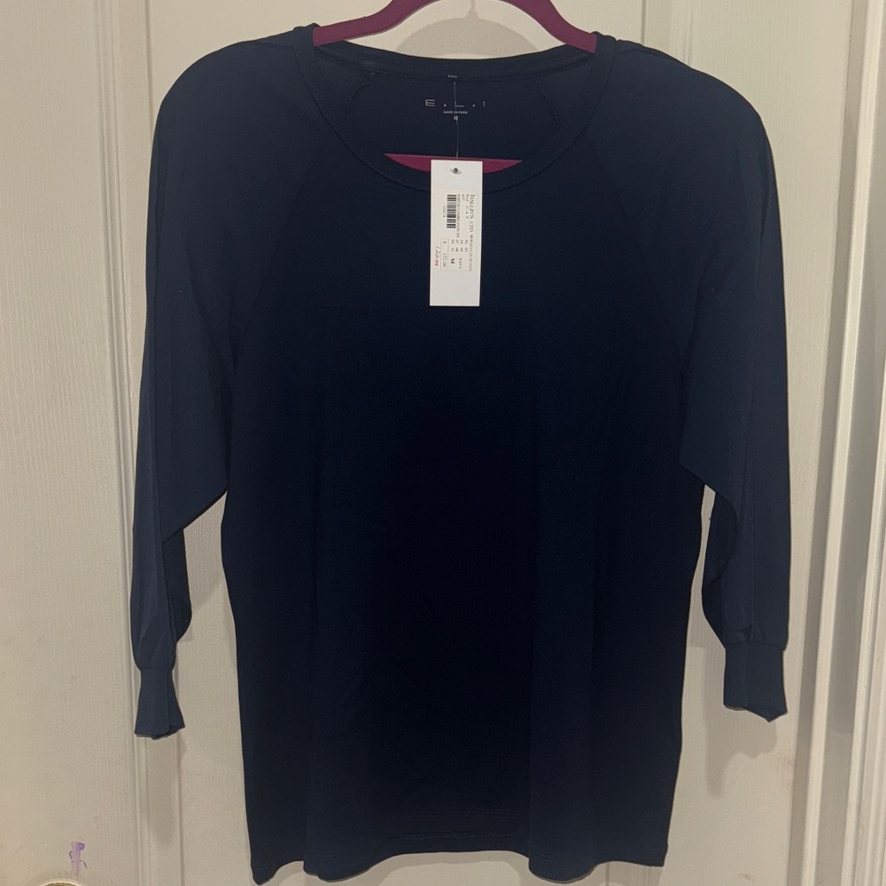 Elegant Navy Women's Blouse